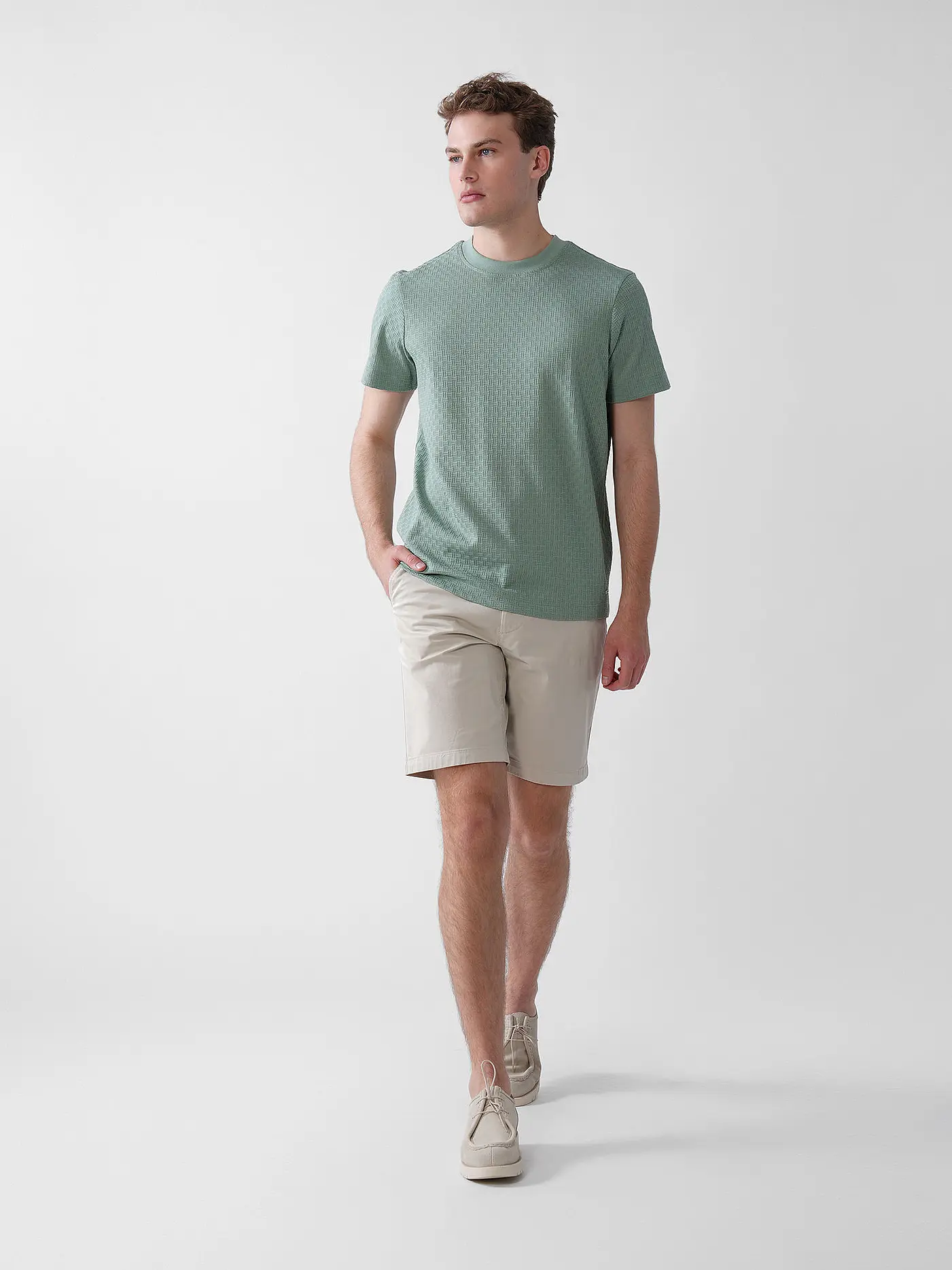JOOP | T-Shirt Modern Fit BRANDON | hellgrün